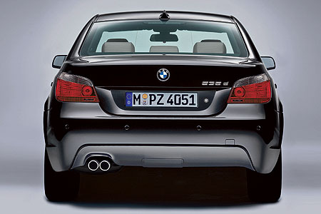 BMW E60 5 Series Sedan M5 Genuine OEM M Technik Rear Lip Spoiler