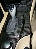 Robson design Genuine Carbon Fiber interior kits by quad_m-bmwe60shiftpanel.jpg