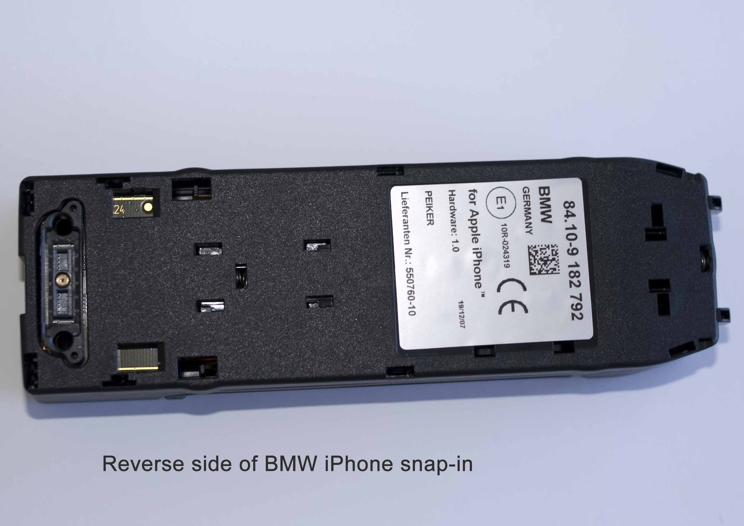 BMW Snap In adapter Bluetooth Ladeschale für Nokia 6021 84 21 0 413 036 