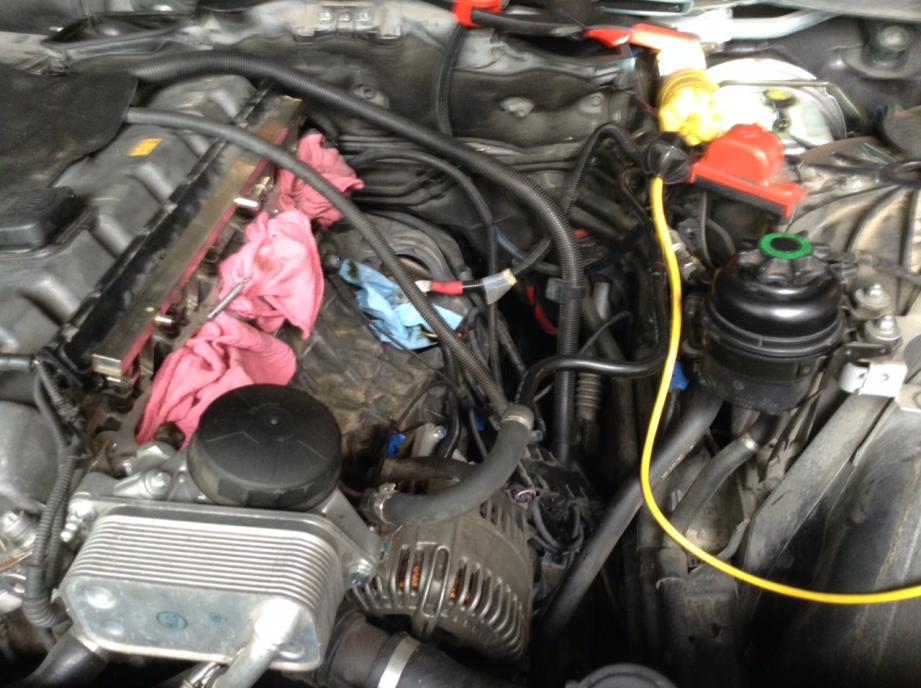 BMW Repair starter motor for M47 engine 