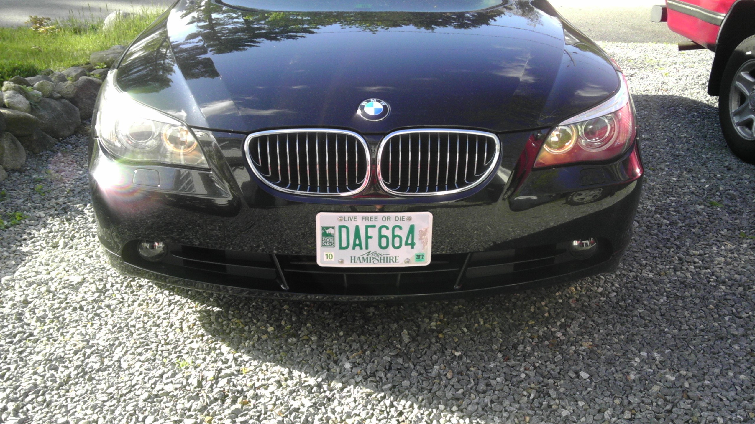 New Front License Plate For BMW 5 Series.