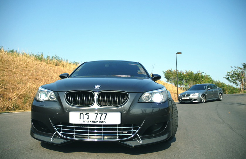 E60 M5 - Space Gray - To Black Grill or Not?