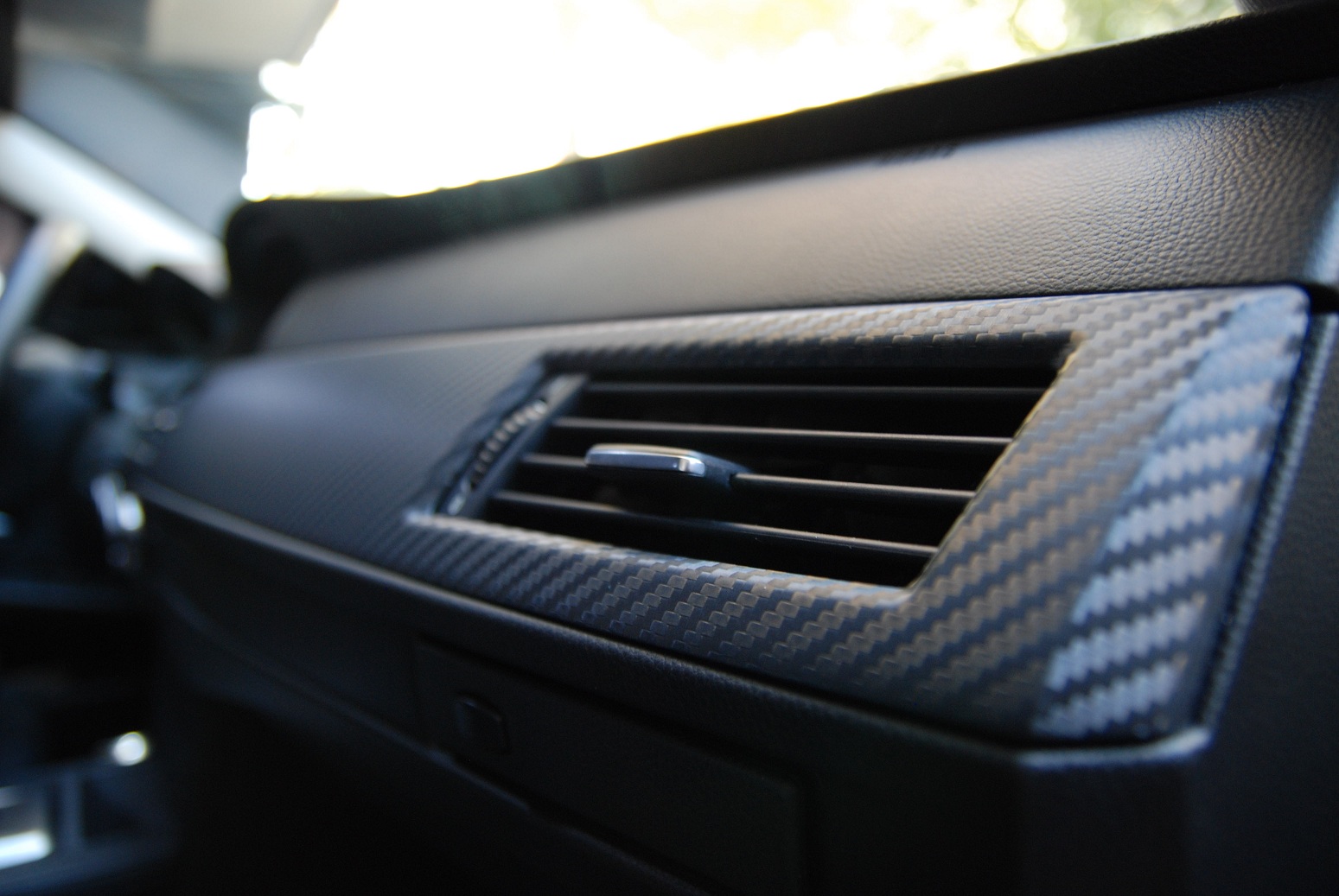 For BMW X5 2007-2013 Interior Glossy Vinyl 5D Carbon Fiber Wrap Trim & Tool Kit