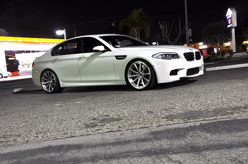 Alpine White BMW F10 M5 on Zito Wheels Is Gorgeous - autoevolution