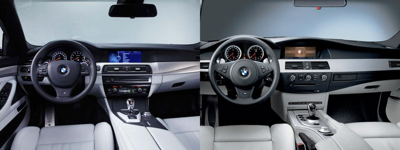 BMW M5 E60 vs. M5 F10 —
