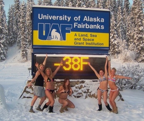 How cold does it get in Alaska? 