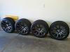 For Sale OEM e60 M5 19&#34; Staggered Wheels (Style 166) Gunmetal Powd-4-rims-tires-wall.jpg