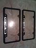 FS: License Plate Frame - &#34;BMW&#34; - Chrome Frame painted Matte B-img_20111205_135756.jpg