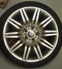 BMW style 172 staggered 19" set with three OEM tires and TPMS-rear1-1.jpg