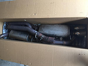 For Sale: Used E60 550i Magnaflow 2.25 Stainless Steel Tubing w/3.50 Tips PN# 16559-img_1486.jpg