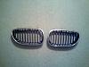 Two Black E60 BMW OWM Kidney Shape Grills in Like new, Excellent Condi-2004_bmw_kidney_grills_black.jpg