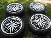 For Sale: 20&quot; Moven BRS wheels and Tires (Nitto 555)-4wheels_laying.jpg