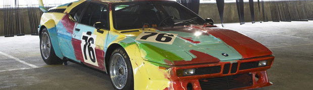 Art Car 1979 BMW M1 Andy Worhol Featured