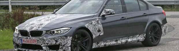 BMW M3 Spied Featured