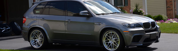 E70 BMW X5 M on Rennen Forged R8 Wheels Featured