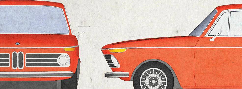 Replace Your Tired Alf Posters with this BMW 2002 Wall Art