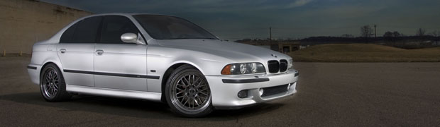 Titanium Silver 2002 E39 BMW M5 Featured