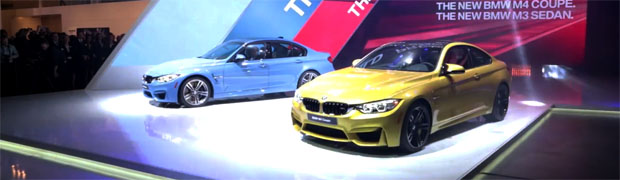 BMW M3 and M4 at the Detroit Auto Show