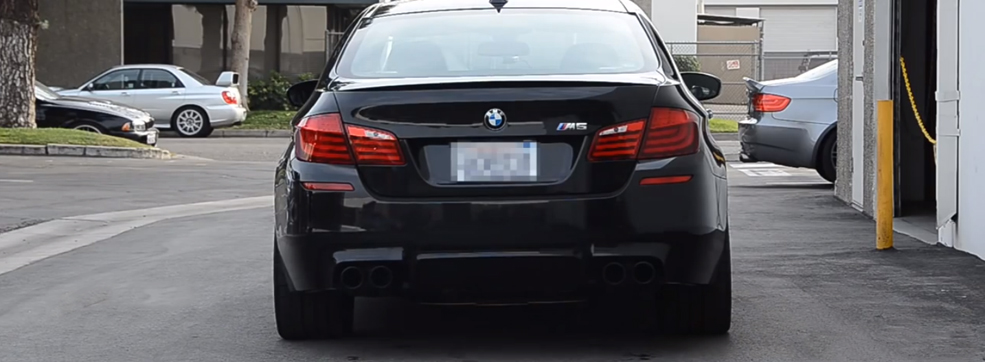 Monday is for M: BMW F10 M5 with Eisenmann Sport Exhaust