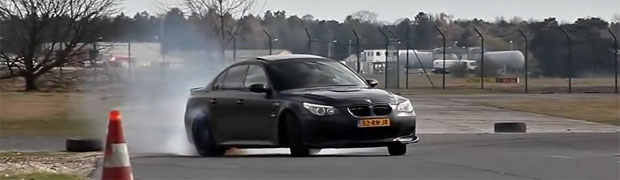 E60 BMW M5 Drifting