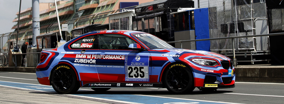 The BMW M235i Racing Gets an Eye-Popping Exterior for the Nürburgring 24 Hours