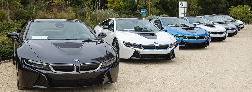 The First U.S. i8s Were Delivered at Pebble Beach