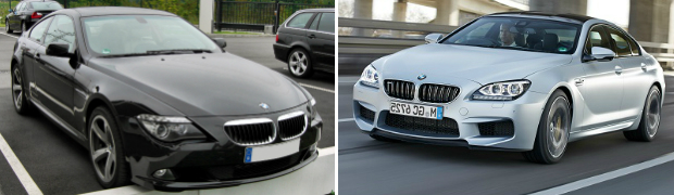 E63 BMW M6 Versus F06 M6