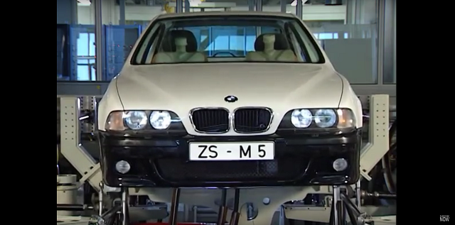 BMW M5 E39  Pre-Production Testing Video