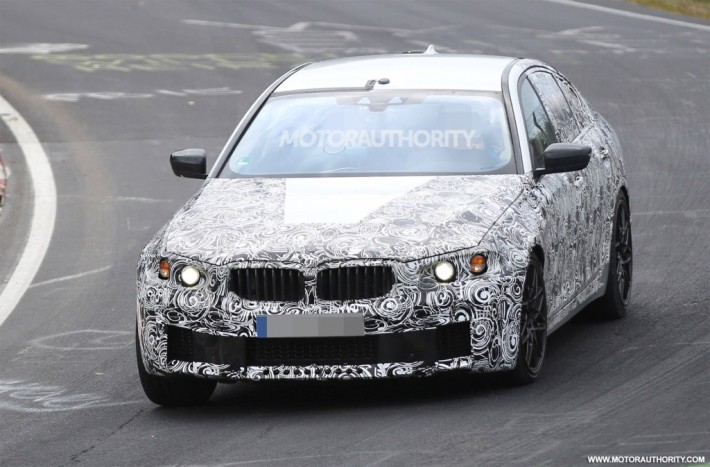 2018 BMW M5 Spied on the Ring