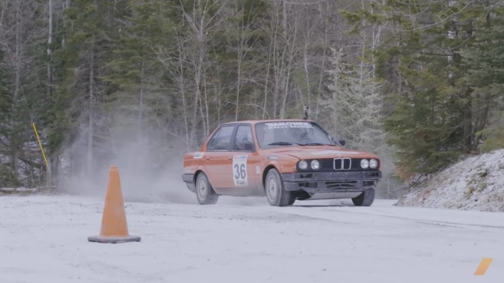 E30 Rally Racing Displays RWD Dynamics In Pure Simplicity