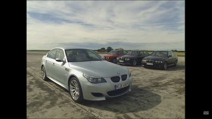 #TBT: First Four Generations of M5 Tested Back To Back