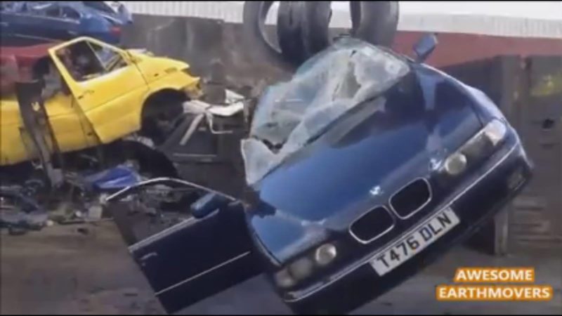 Watch This E39 Go to the Crusher, If You Can Stomach It