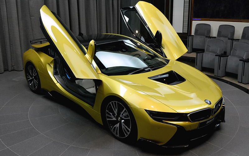 Yellow AC Schnitzer BMW i8 Is Like a Zapdos for the Streets