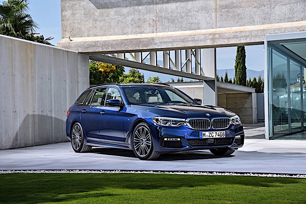 BMW Reveals 2017 5-Series Touring Wagon