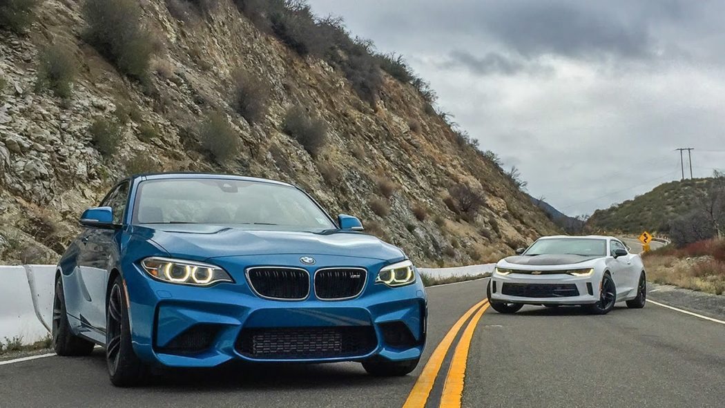 BMW M2 Goes Head-to-Head With Camaro 1LE