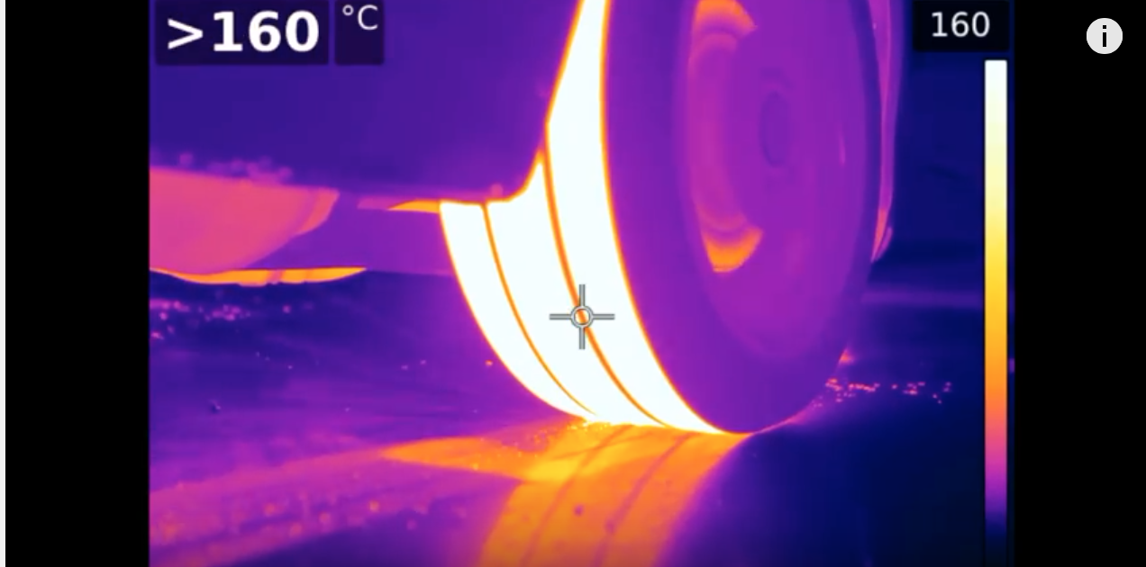 Infrared Burnout Is Coolest Thing Ever