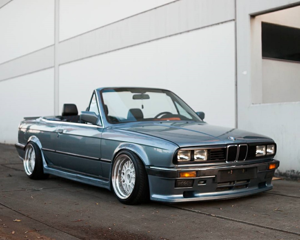 You might not like the mods on this 1989 BMW E30 Convertible, but you have to admit it's clean.