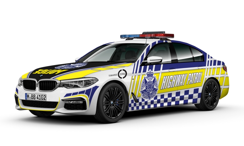 If you see this Victoria, Australia Police 530d in your rear view mirror, pull over.