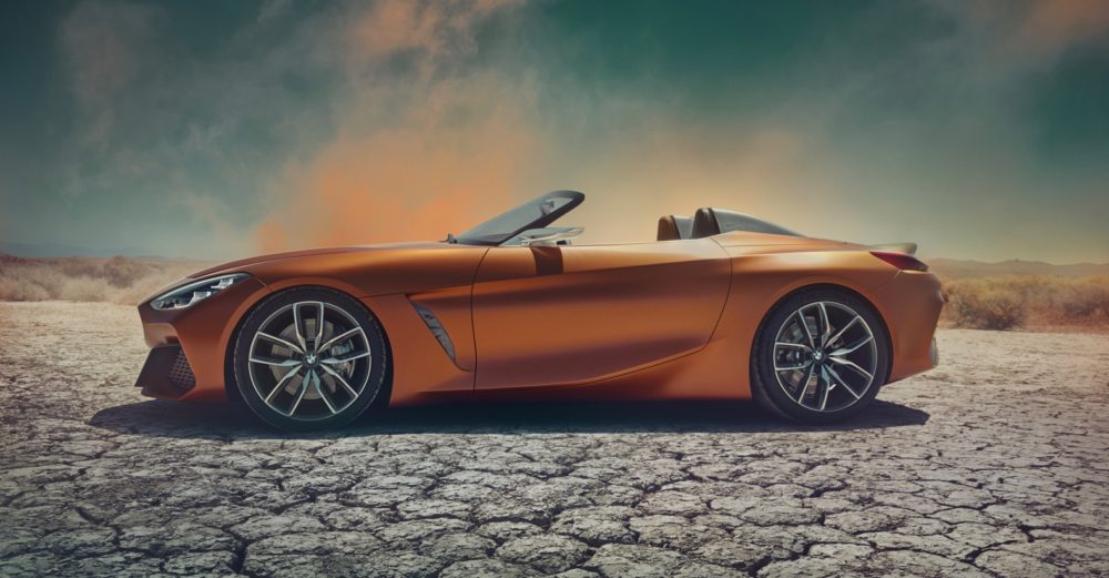 The BMW Z4 will be here in production form sooner rather than later.