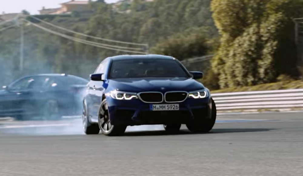 2018 BMW M5 on the Estoril Circuit