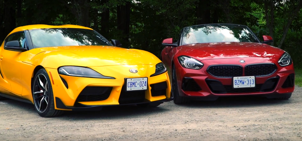 5series.net 2020 BMW Z4 M40i Faces Its Japanese Cousin, the All-New Toyota Supra