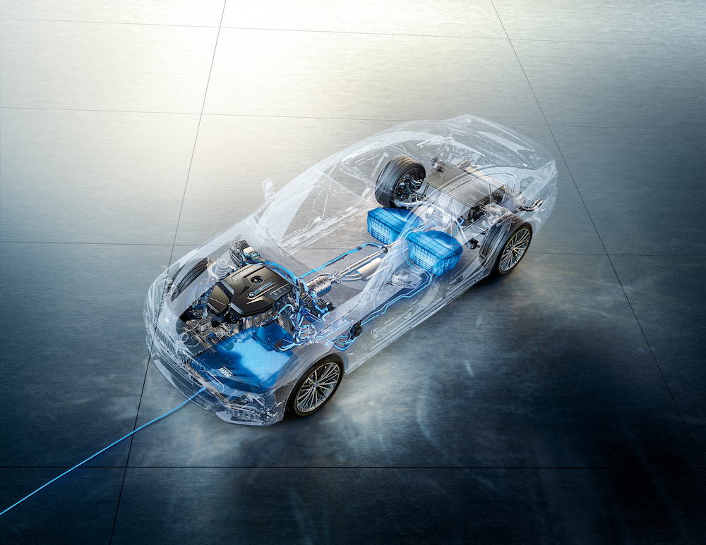 BMW 530e Inductive Charging System