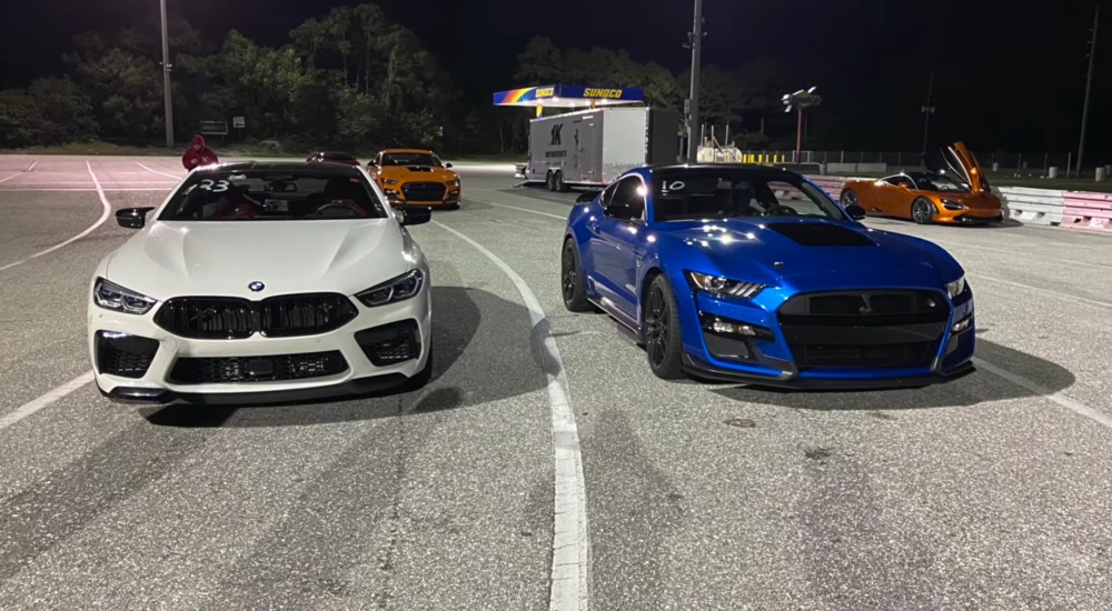 BMW M8 Competition vs. Shelby GT500