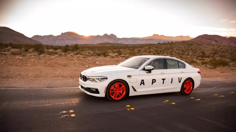 Aptiv Lyft autonomous 5 Series BMW