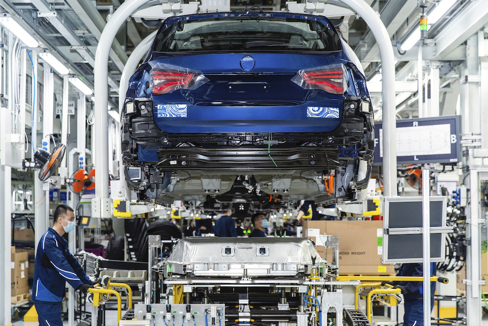 BMW iX3 Production