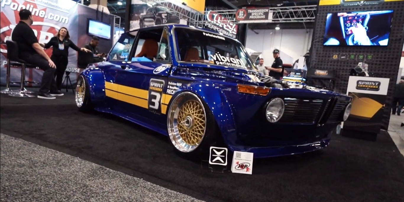 800-HP Turbo Widebody BMW 2002 Is a SEMA Delight